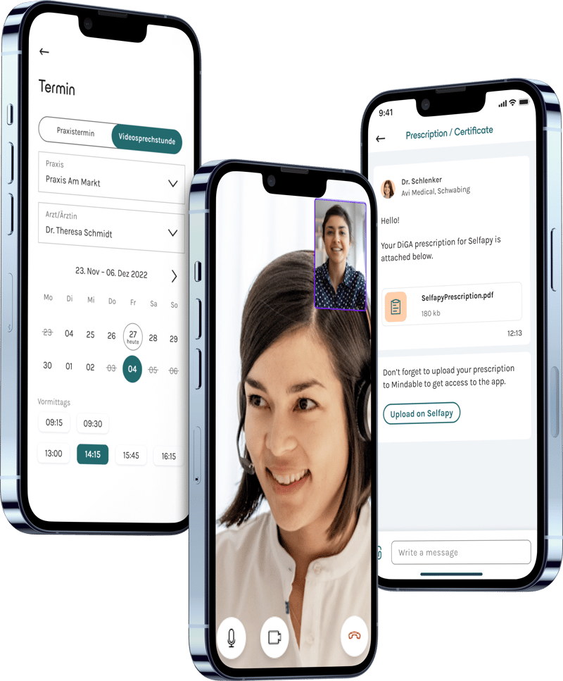 avi App – Videosprechstunde